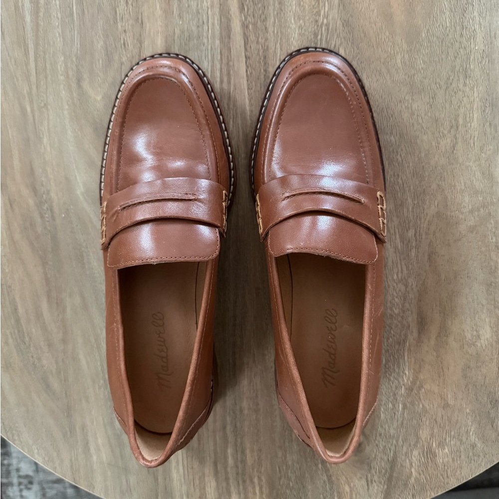 NWOT Madewell Corrine Lugsole Loafer Size 6 - Picture 6 of 6